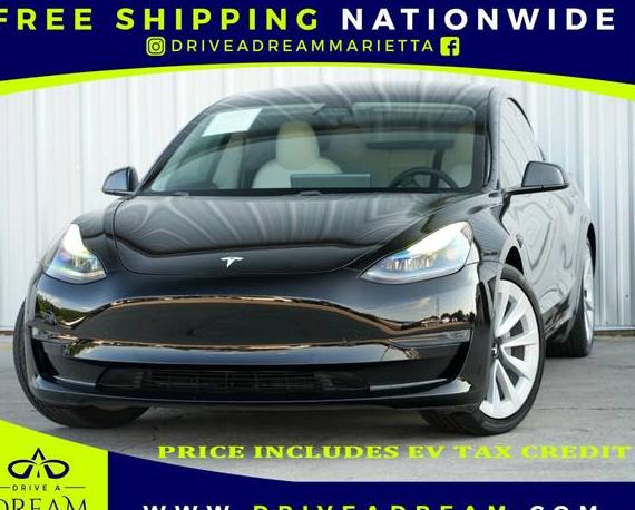 TESLA MODEL 3 2021 5YJ3E1EA8MF936431 image